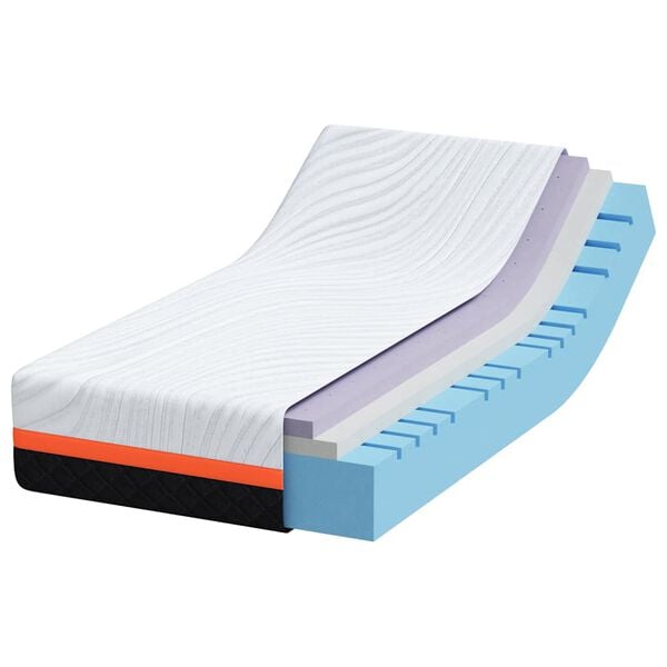 vidaXL Colch&oacute;n y gris 80 x 160 cm Tela Jacquard