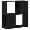 vidaXL Conjunto de mueble de TV Negro 60 x 24 x 63 cm
