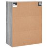 vidaXL Armario de pared gris Sonoma 69,5x34x90 cm