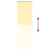 vidaXL Estor Enrollable Opaco Amarillo 50x150 cm Tela Ancho 45,7 cm