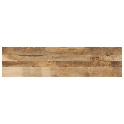 vidaXL Banco de madera maciza de mango 160 cm