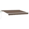 vidaXL Toldo retr&aacute;ctil Topo 300 x 250 cm Tela y Aluminio