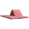 vidaXL Sof&aacute; Cama Plegable 140 x 67 x 15 cm Rosa