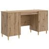 vidaXL Escritorio Roble artisan Madera de Ingenier&iacute;a