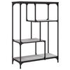 vidaXL Estanter&iacute;a madera de ingenier&iacute;a y acero Sonoma gris 81x36x115cm