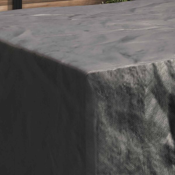 vidaXL Funda para muebles Liso Negro 220 x 190 x 85 cm 420D