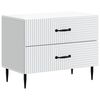 vidaXL Armario de Noche 62 x 34,5 x 47,5 cm Madera de Ingenier&iacute;a