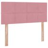 vidaXL Cama con almacenamiento Rosa 120 x 200 cm Terciopelo
