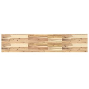 vidaXL Estante flotante madera maciza de acacia sin tratar 140x30x4 cm