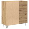 vidaXL Mueble para discos de vinilo Roble artisan 85 x 38 x 89 cm