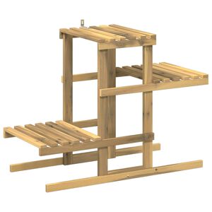 vidaXL Soporte de plantas Blanco 82 x 36 x 60 cm