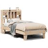 vidaXL Estructura de cama sin colch&oacute;n madera maciza de pino 90x190 cm