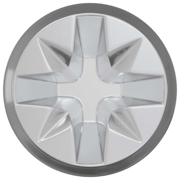 vidaXL Tornillo de Cerradura de Caj&oacute;n 4000 pcs Plata y Negro Metal