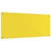 vidaXL Salpicadero de cocina Amarillo 120 x 50 x 0,6 cm