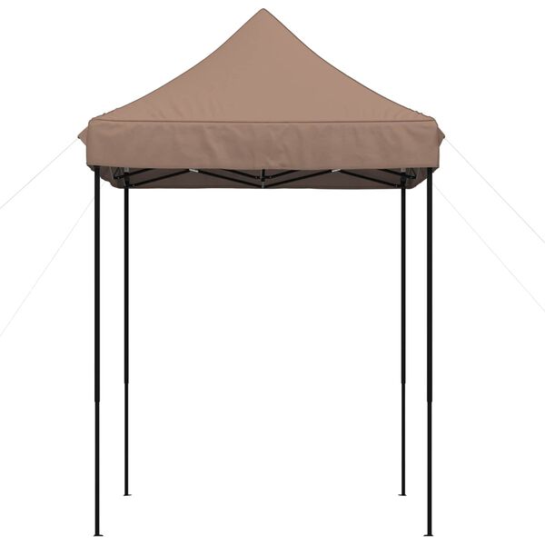 vidaXL Carpa de Fiesta Marr&oacute;n 200 x 200 x 306 cm Tela Oxford
