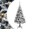 vidaXL &Aacute;rbol de Navidad artificial 150 cm PVC y Acero y Pl&aacute;stico