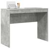 vidaXL Escritorio Gris hormigón 100 x 40 x 76 cm Madera contrachapada