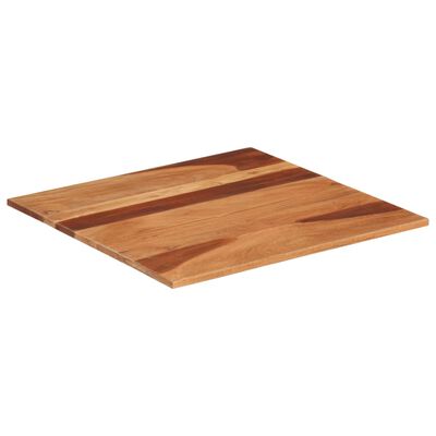 vidaXL Tablero de mesa madera maciza de acacia 15-16 mm 60x60 cm