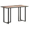 vidaXL Mesa de comedor de madera maciza reciclada 120 cm