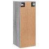 vidaXL Armario de pared madera de ingenier&iacute;a gris Sonoma 34,5x34x90 cm