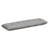 vidaXL Coj&iacute;n de Espalda Gris Nube 160 x 19 x 50 cm tela
