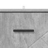 vidaXL Armario de Noche con caj&oacute;n Gris hormig&oacute;n 38 x 38 x 66 cm