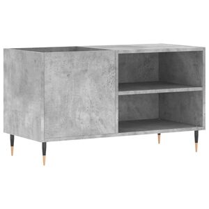 vidaXL Mueble de discos madera de ingenier&iacute;a gris hormig&oacute;n 85x38x48 cm