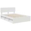 vidaXL Estructura de cama 140 x 190 cm Madera de pino macizo