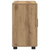vidaXL Aparador con estante Roble artesanal 88,5 x 30,5 x 55,5 cm
