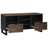 vidaXL Unidades de TV Nogal 100 x 33 x 46 cm Madera contrachapada