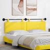 vidaXL Cabecera Colgante Amarillo Claro 170 x 55 x 5 cm Tela de Pana