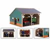 Kids Globe Cobertizo de granja para tractores 1:16 madera 610338