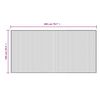 vidaXL Alfombra rectangular bamb&uacute; marr&oacute;n 100x200 cm