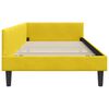 vidaXL Estructura de cama en esquina Amarillo 90 cm x 200 cm