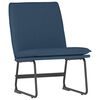 vidaXL Sill&oacute;n de relax tela azul 52x75x76 cm