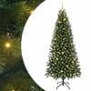 vidaXL &Aacute;rbol de Navidad artificial con 300 LED Verde 240 cm PE y PVC