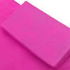 vidaXL Tumbona de exterior de tela rosa