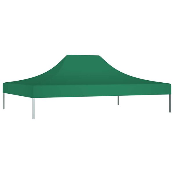 vidaXL Techo de carpa para celebraciones verde 4,5x3 m 270 g/m&sup2;