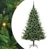 vidaXL &Aacute;rbol de Navidad Artificial Pre-iluminado con Juego de Bolas