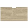 vidaXL Armario de baño madera contrachapada roble Sonoma 65x33x60 cm