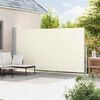 vidaXL Toldo lateral retr&aacute;ctil para patio crema 200x500 cm