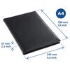 rillstab Libro portafolios Ambassador Luxe A4 30 bolsillos negro