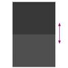 vidaXL Estor Enrollable Opaco negro 150x210 cm Tela Ancho 146,6 cm