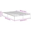 vidaXL Estructura de Cama Ottoman con almacenamiento 193 x 120 x 25 cm