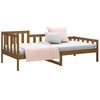 vidaXL Sofá cama sin colchón madera maciza pino marrón miel 90x190 cm