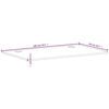 vidaXL Tablero de escritorio madera maciza de haya 100x50x1,5 cm