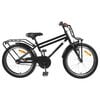 vidaXL Bicicleta Infantil 20 Pulgadas para 6-11 a&ntilde;os Negro