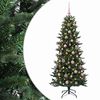 vidaXL &Aacute;rbol de Navidad artificial con bolas 180 cm 300 LED
