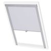 vidaXL Persiana opaca enrollable blanco P08/408 GGL y GGU