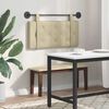 vidaXL Cabecera Colgante Crema 90 cm Cuero sint&eacute;tico